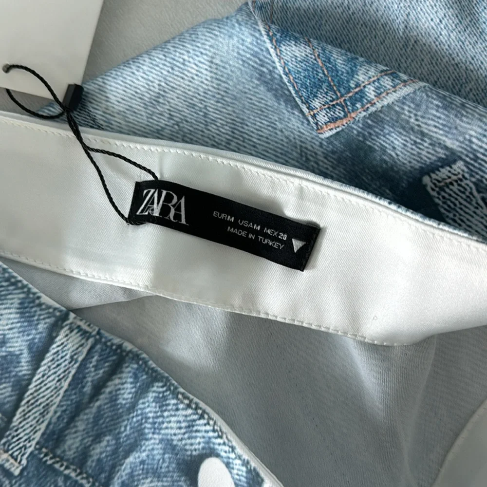 Zara long silk skirt NWT - Picture 6 of 7
